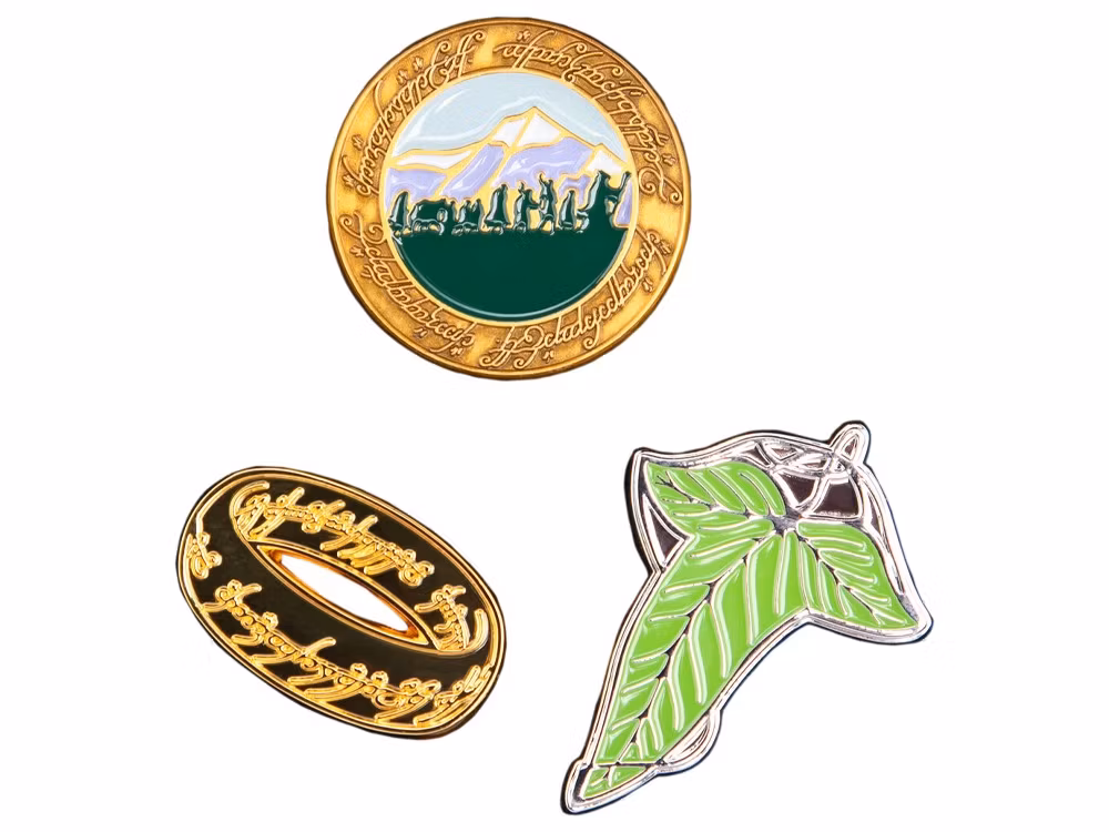 The Lord of the Rings A Ringbearer's Journey Pin Set