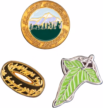 The Lord of the Rings A Ringbearer's Journey Pin Set