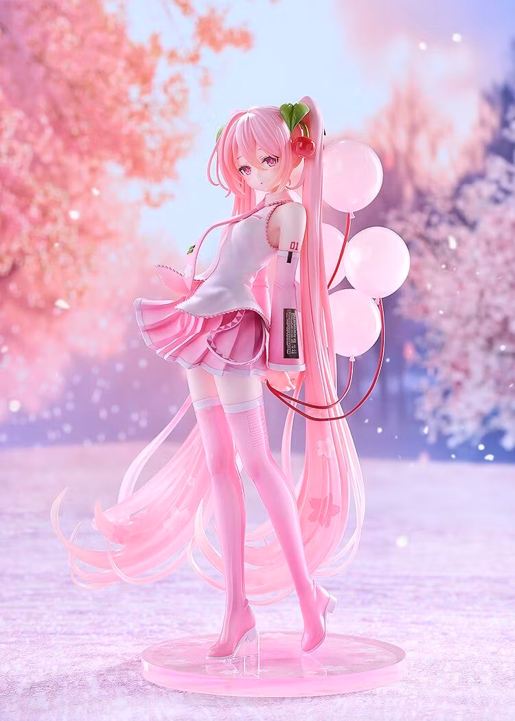 Vocaloid G.S. Collection Sakura Miku (GSC Illustration Contest Ver.) 1/7 Scale Figure