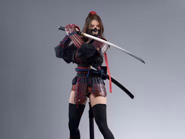 Angel Force Sakuya (Black Ver.) 1/3 Scale Action Figure