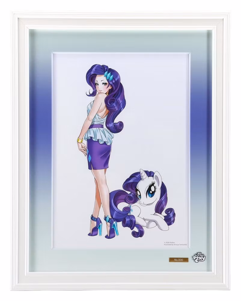 My Little Pony Chara Fine Graph Art Print Bishoujo Rarity