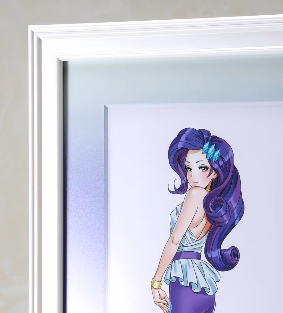 My Little Pony Chara Fine Graph Art Print Bishoujo Rarity