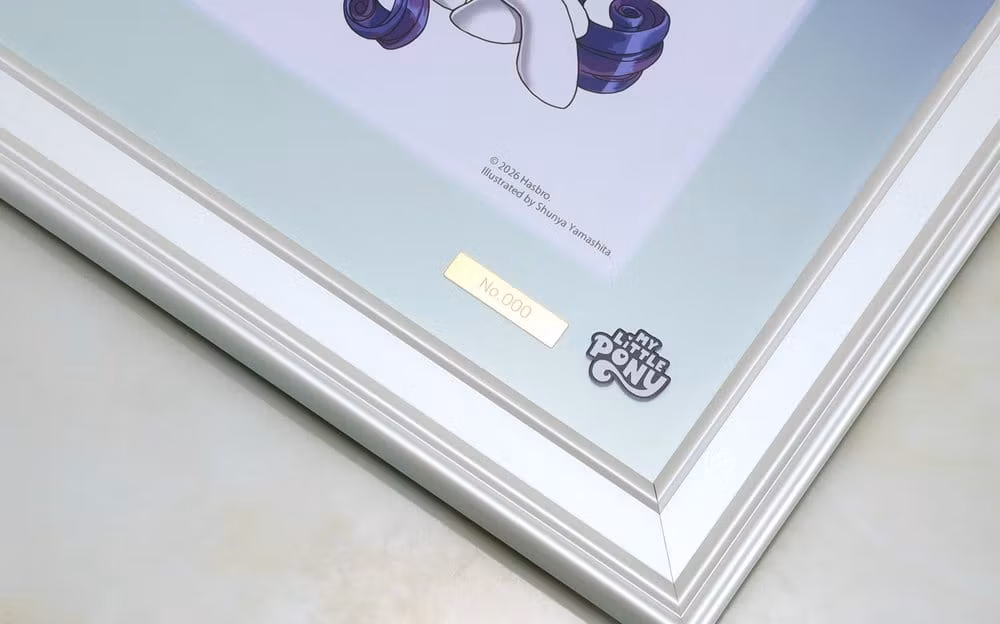 My Little Pony Chara Fine Graph Art Print Bishoujo Rarity