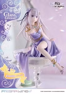 RE:Zero Starting Life in Another World Prisma Wing Emilia Glass Edition (Bonus Ver.) 1/7 Scale Figure