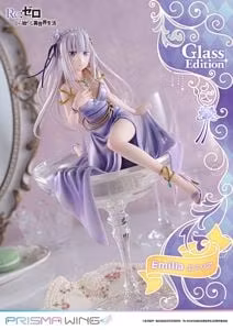 RE:Zero Starting Life in Another World Prisma Wing Emilia Glass Edition (Bonus Ver.) 1/7 Scale Figure