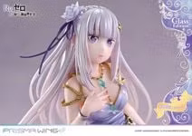 RE:Zero Starting Life in Another World Prisma Wing Emilia Glass Edition (Bonus Ver.) 1/7 Scale Figure