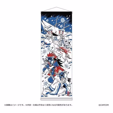 Okami 20th Anniversary Reprint Art Project Tapestry Winter