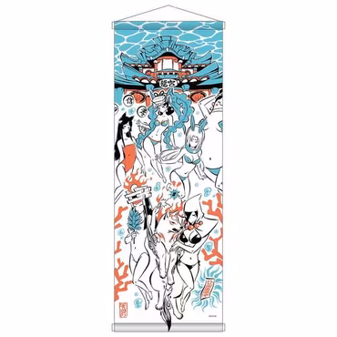 Okami 20th Anniversary Reprint Art Project Tapestry Summer