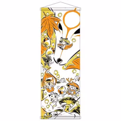 Okami 20th Anniversary Reprint Art Project Tapestry Autumn