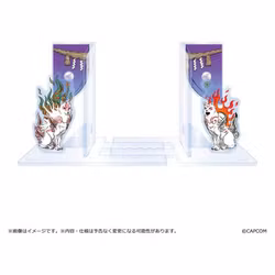 Okami 20th Anniversary Reprint Art Project Acrylic Bookends