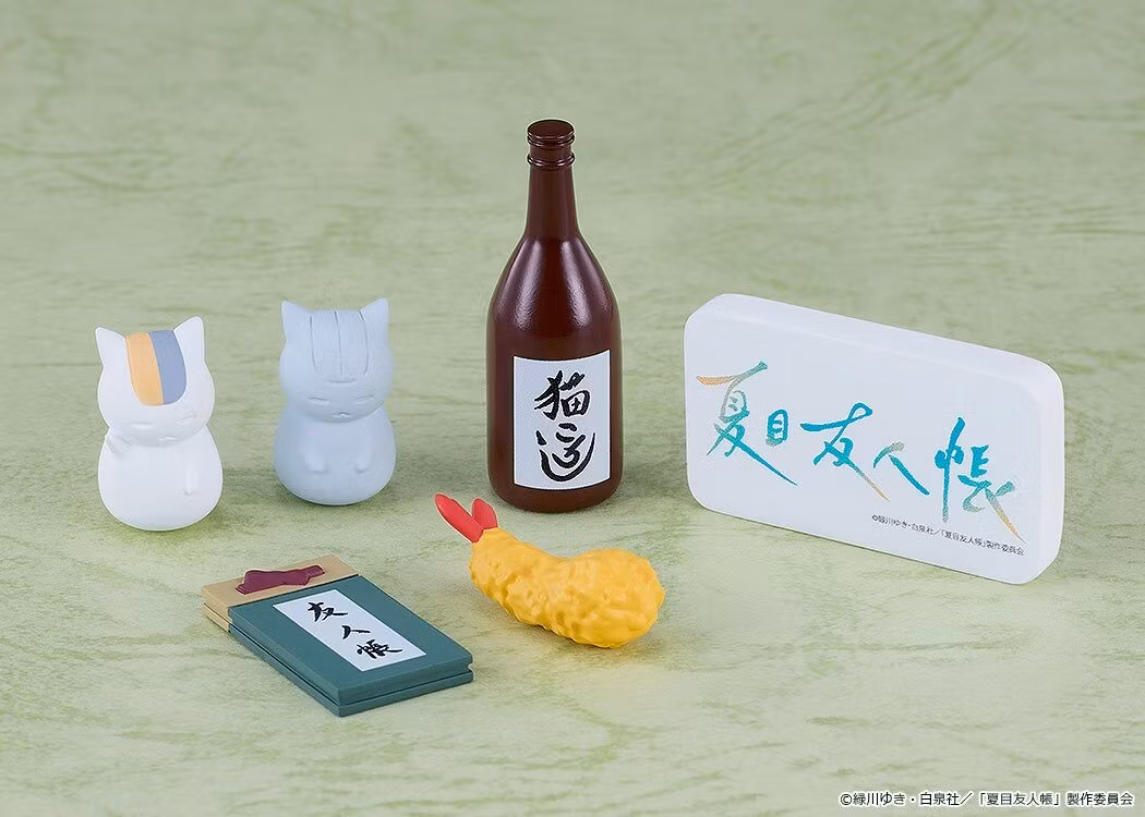 Natsume's Book of Friends Nendoroid Surprise Takashi Natsume & Nyanko Sensei Boxed Set of 6 Figures with Random Accessories