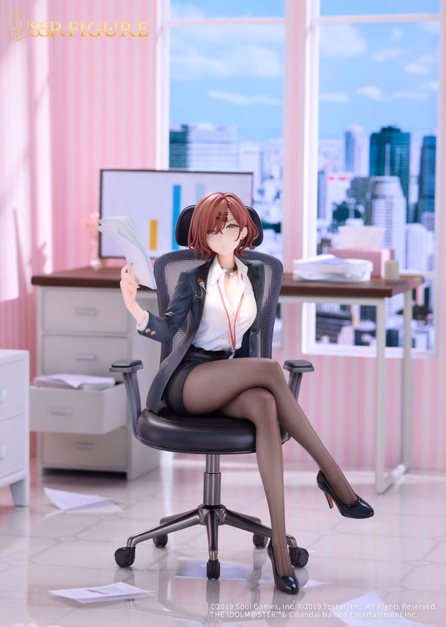 The Idolmaster: Shiny Colors x Mahjong Soul SSR Figure Higuchi Madoka (Leisurely Grace Ver.) 1/7 Scale Figure