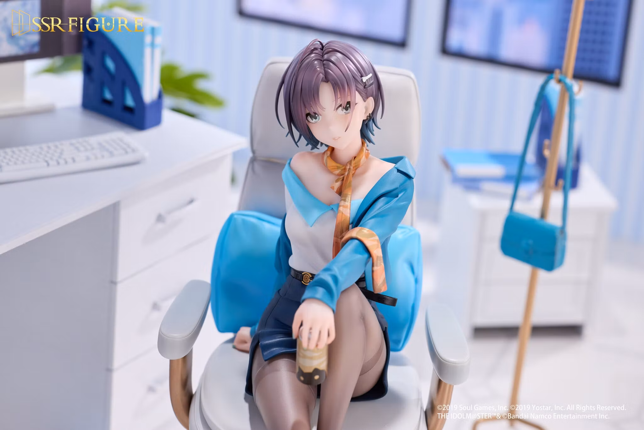 The Idolmaster: Shiny Colors x Mahjong Soul SSR Figure Asakura Toru (Leisurely Grace Ver.) 1/7 Scale Figure