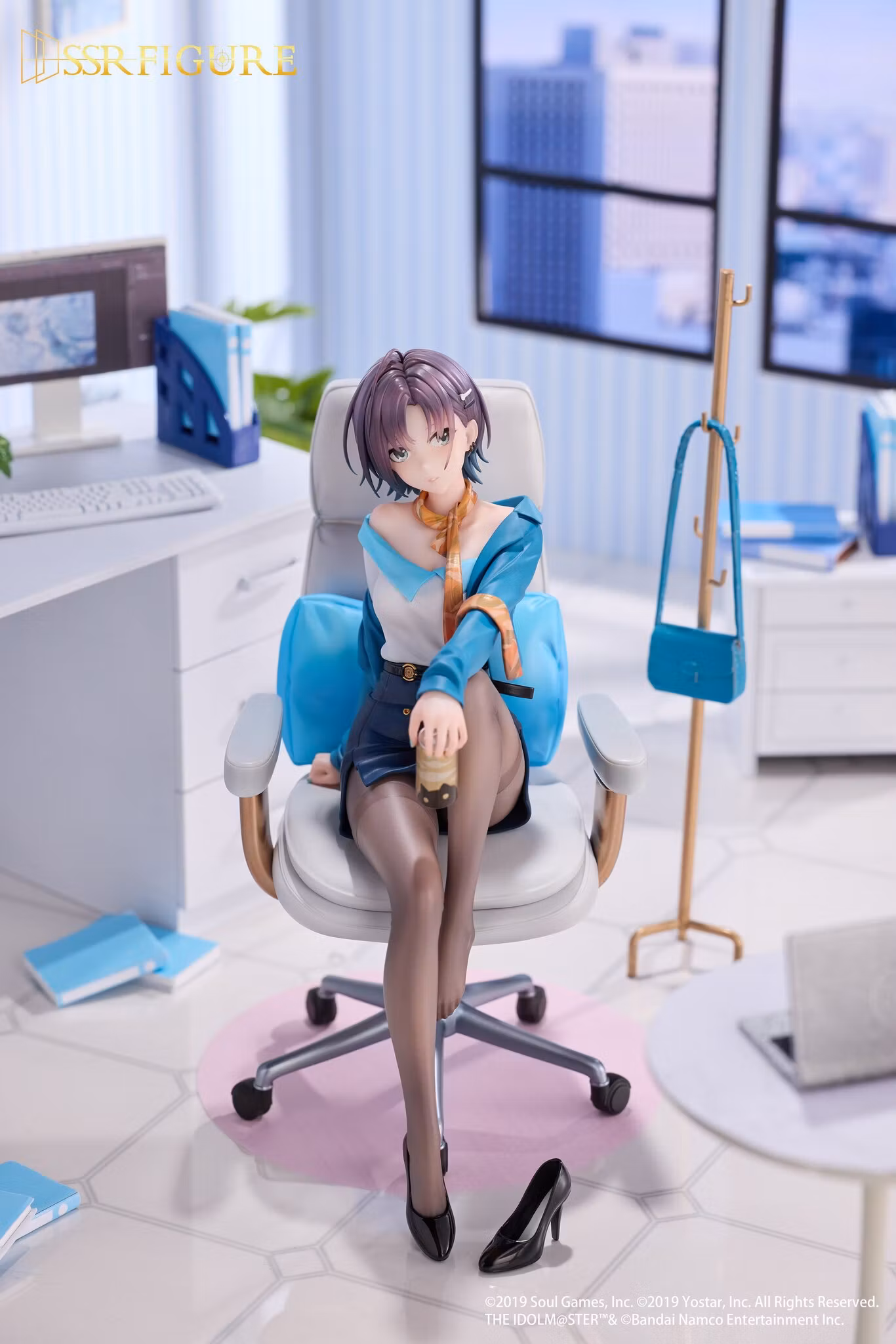 The Idolmaster: Shiny Colors x Mahjong Soul SSR Figure Asakura Toru (Leisurely Grace Ver.) 1/7 Scale Figure