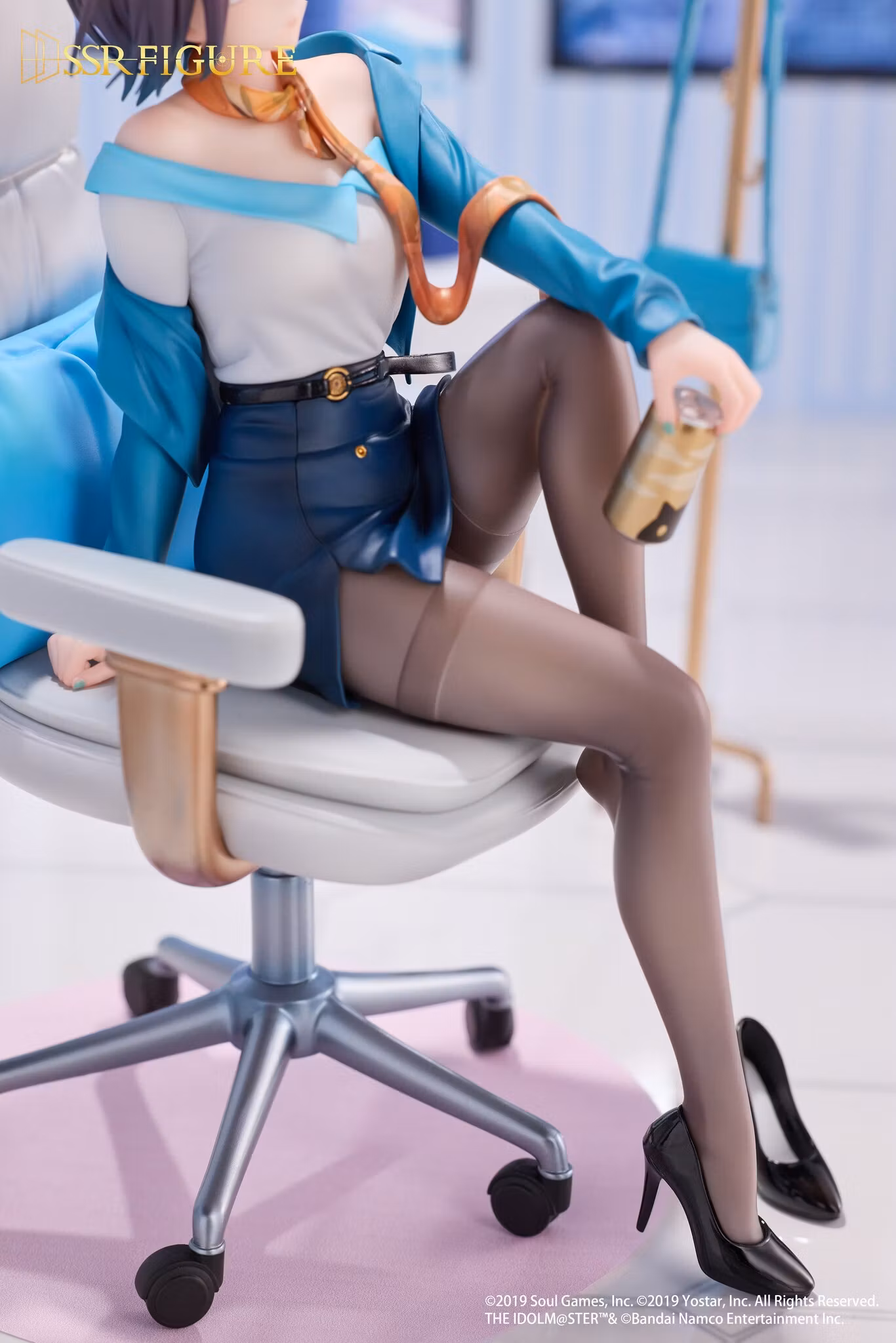The Idolmaster: Shiny Colors x Mahjong Soul SSR Figure Asakura Toru (Leisurely Grace Ver.) 1/7 Scale Figure