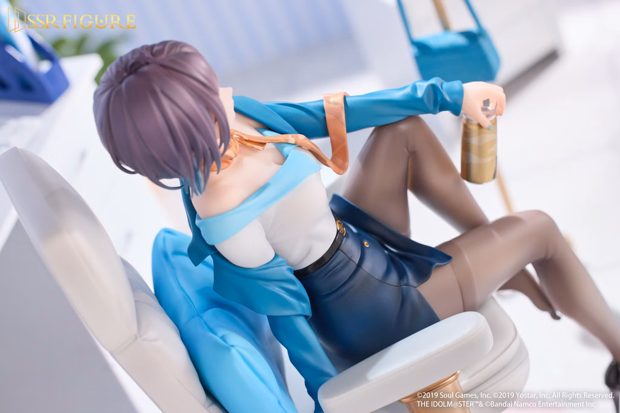 The Idolmaster: Shiny Colors x Mahjong Soul SSR Figure Asakura Toru (Leisurely Grace Ver.) 1/7 Scale Figure
