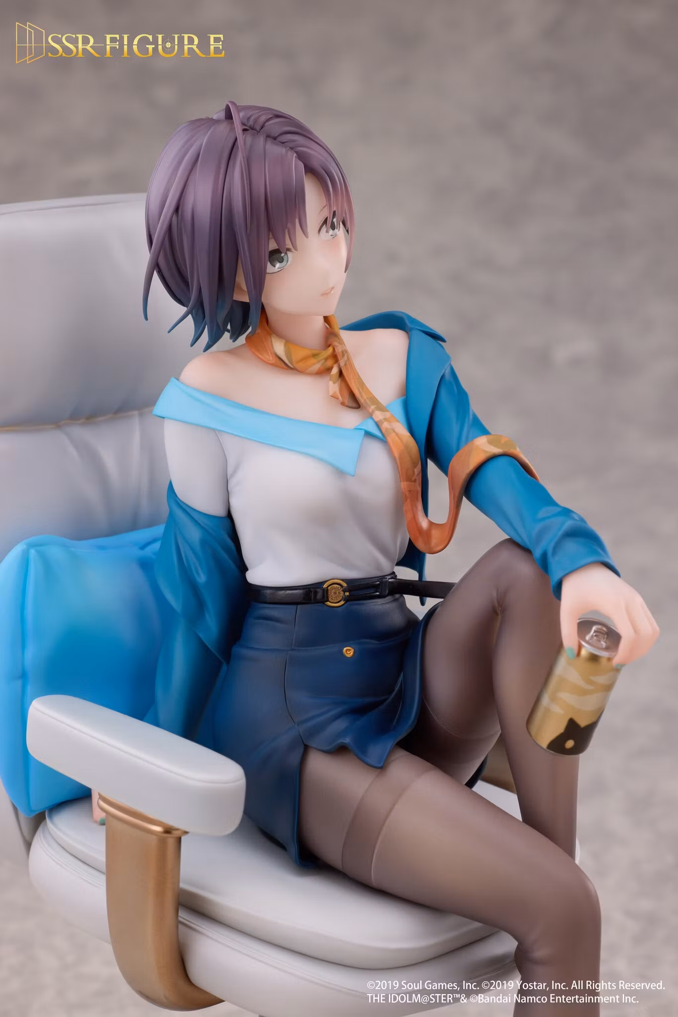 The Idolmaster: Shiny Colors x Mahjong Soul SSR Figure Asakura Toru (Leisurely Grace Ver.) 1/7 Scale Figure