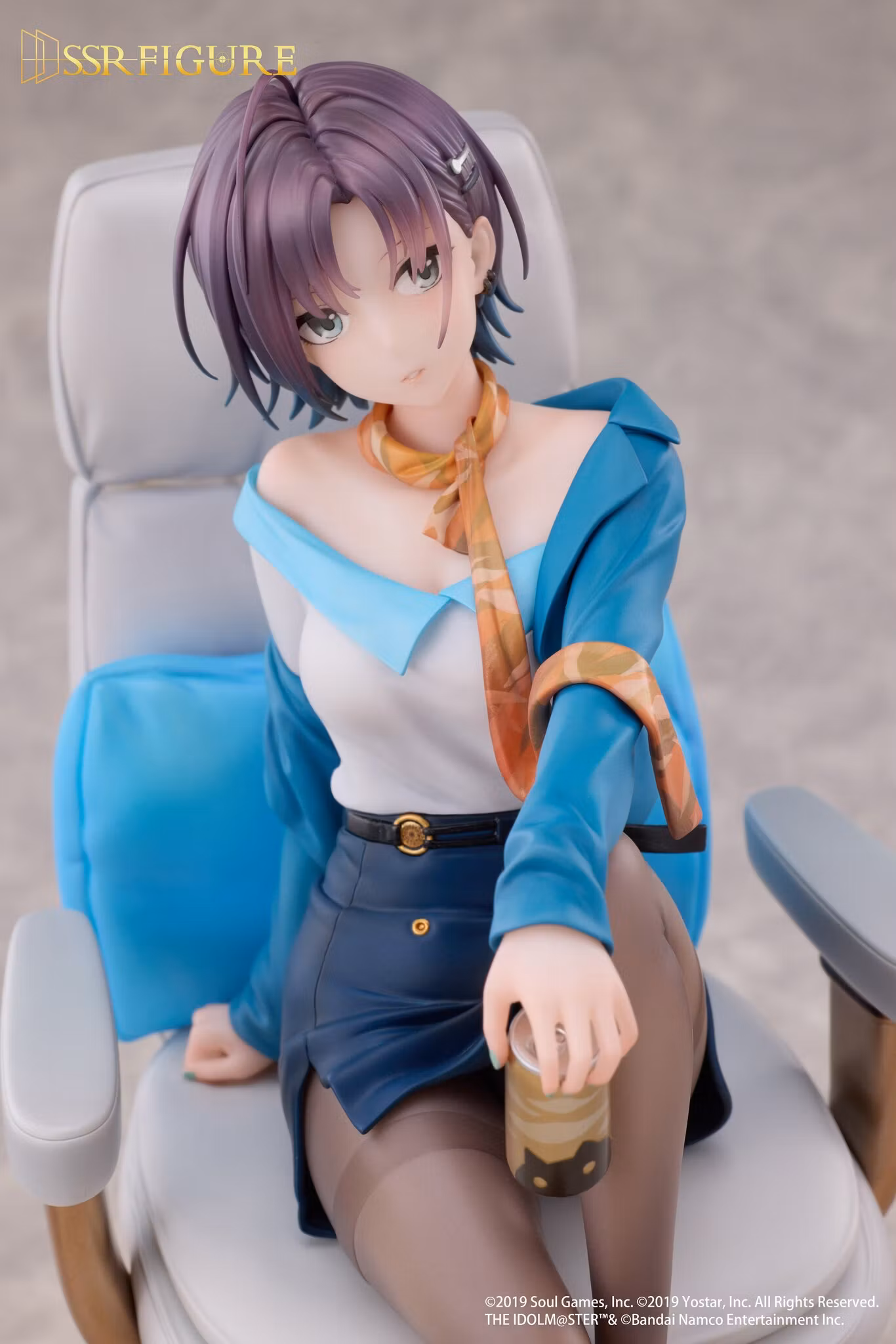 The Idolmaster: Shiny Colors x Mahjong Soul SSR Figure Asakura Toru (Leisurely Grace Ver.) 1/7 Scale Figure