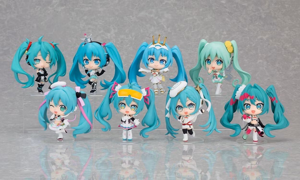 Vocaloid Hatsune Miku Blind Box Series: Racing Miku All Stars Figure Collection Vol.2 Boxed Set of 8 Figures
