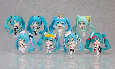 Vocaloid Hatsune Miku Blind Box Series: Racing Miku All Stars Figure Collection Vol.2 Boxed Set of 8 Figures