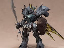 Aura Battler Dunbine PLAMAX Guitorre Model Kit