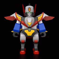 The Brave Fighter of Legend Da-Garn Brickroid Pegasus Saber Figure