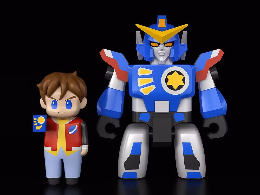 The Brave Fighter of Legend Da-Garn Brickroid Da-Garn & Seiji Takasugi Figure Set