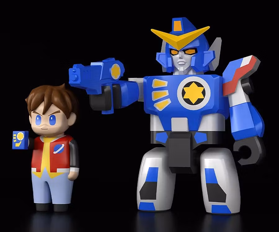 The Brave Fighter of Legend Da-Garn Brickroid Da-Garn & Seiji Takasugi Figure Set