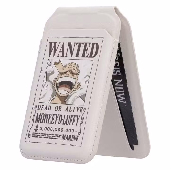 One Piece Card Holder Luffy Wanted Poster
