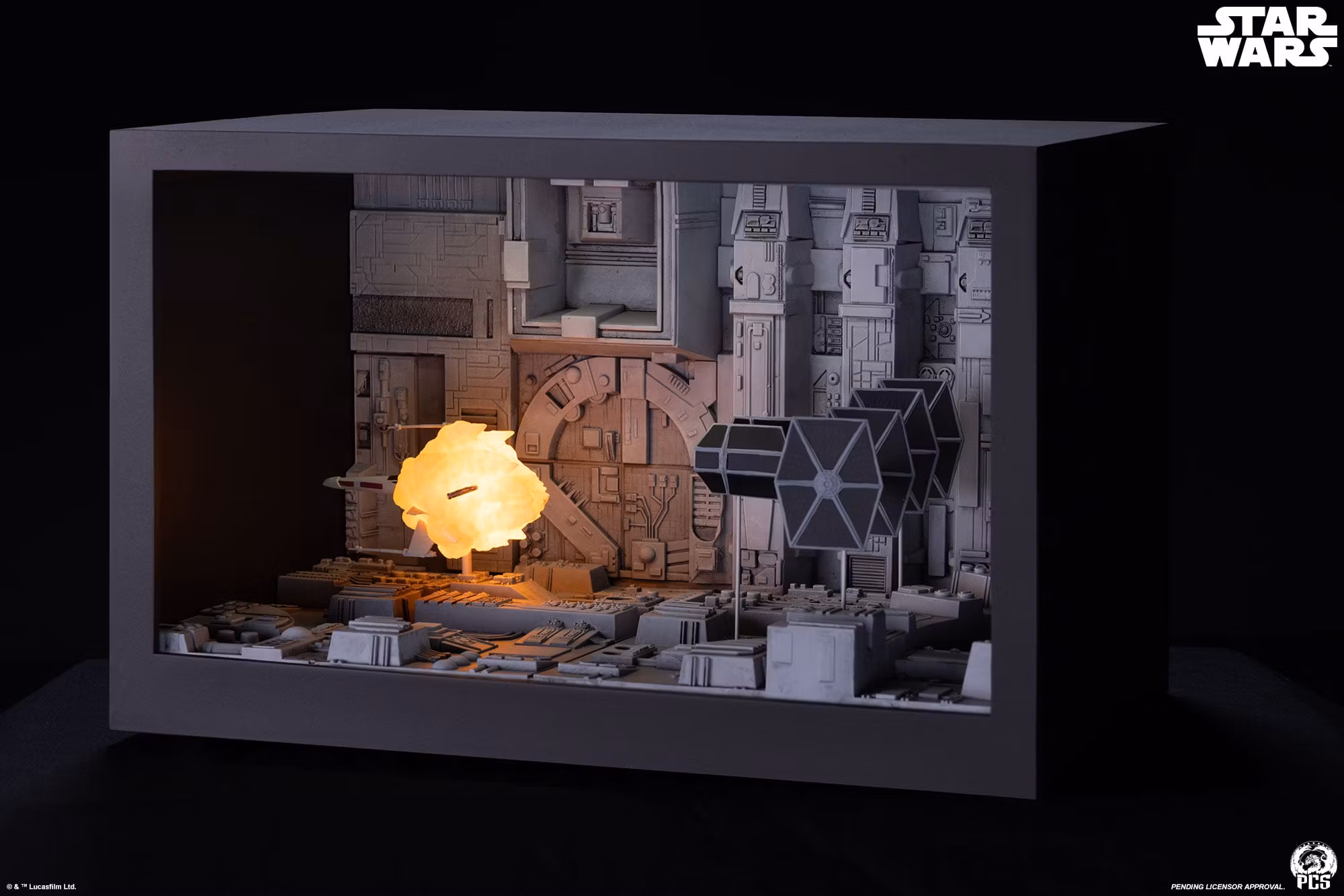 Star Wars: A New Hope Movie Moments Trench Run Diorama