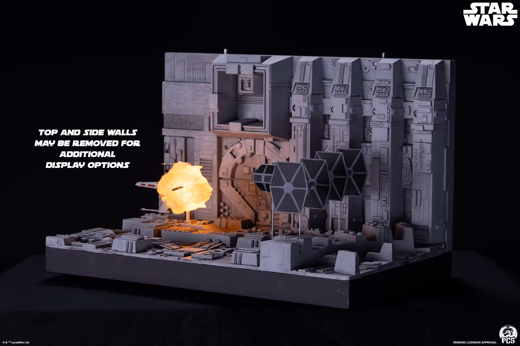 Star Wars: A New Hope Movie Moments Trench Run Diorama