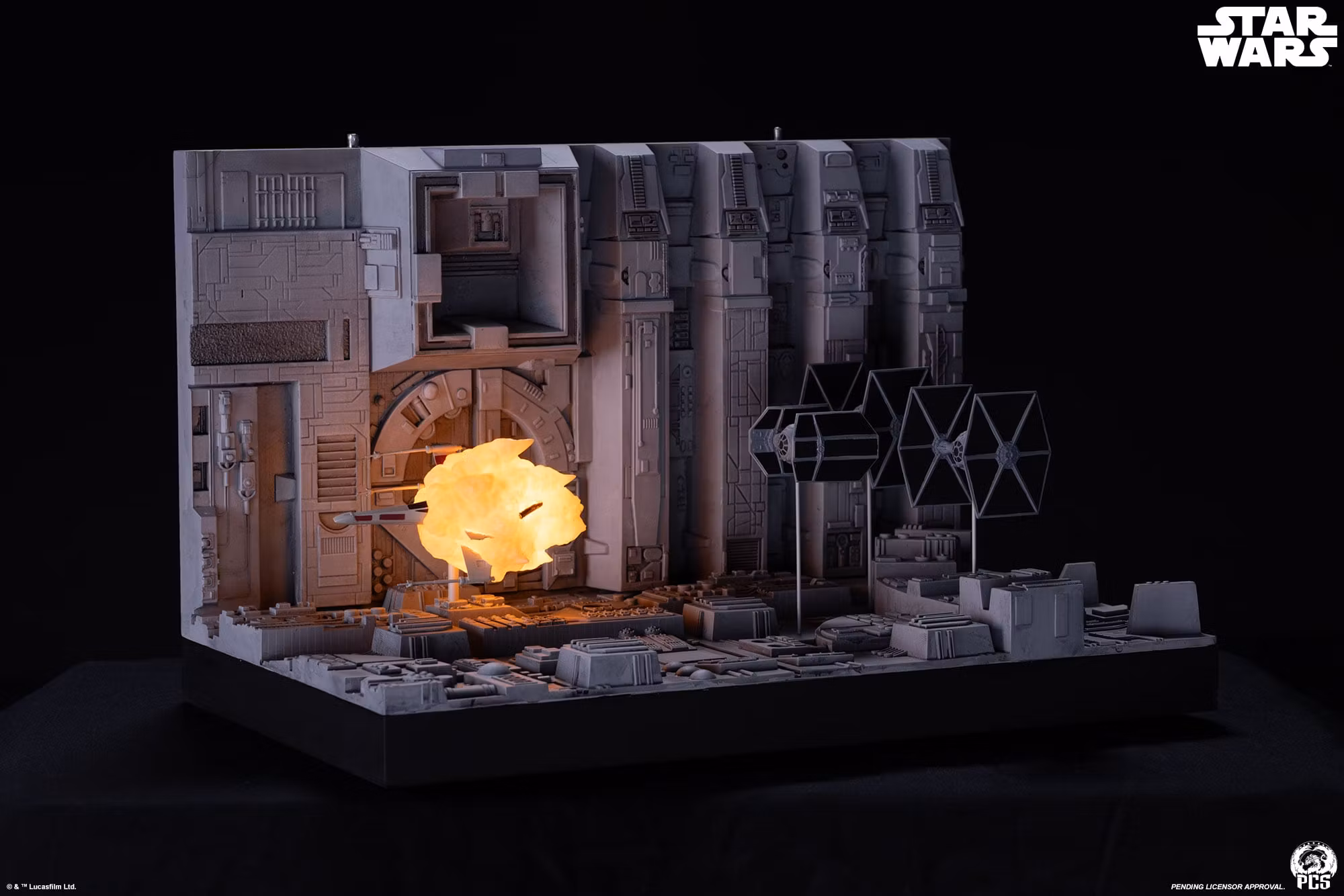 Star Wars: A New Hope Movie Moments Trench Run Diorama