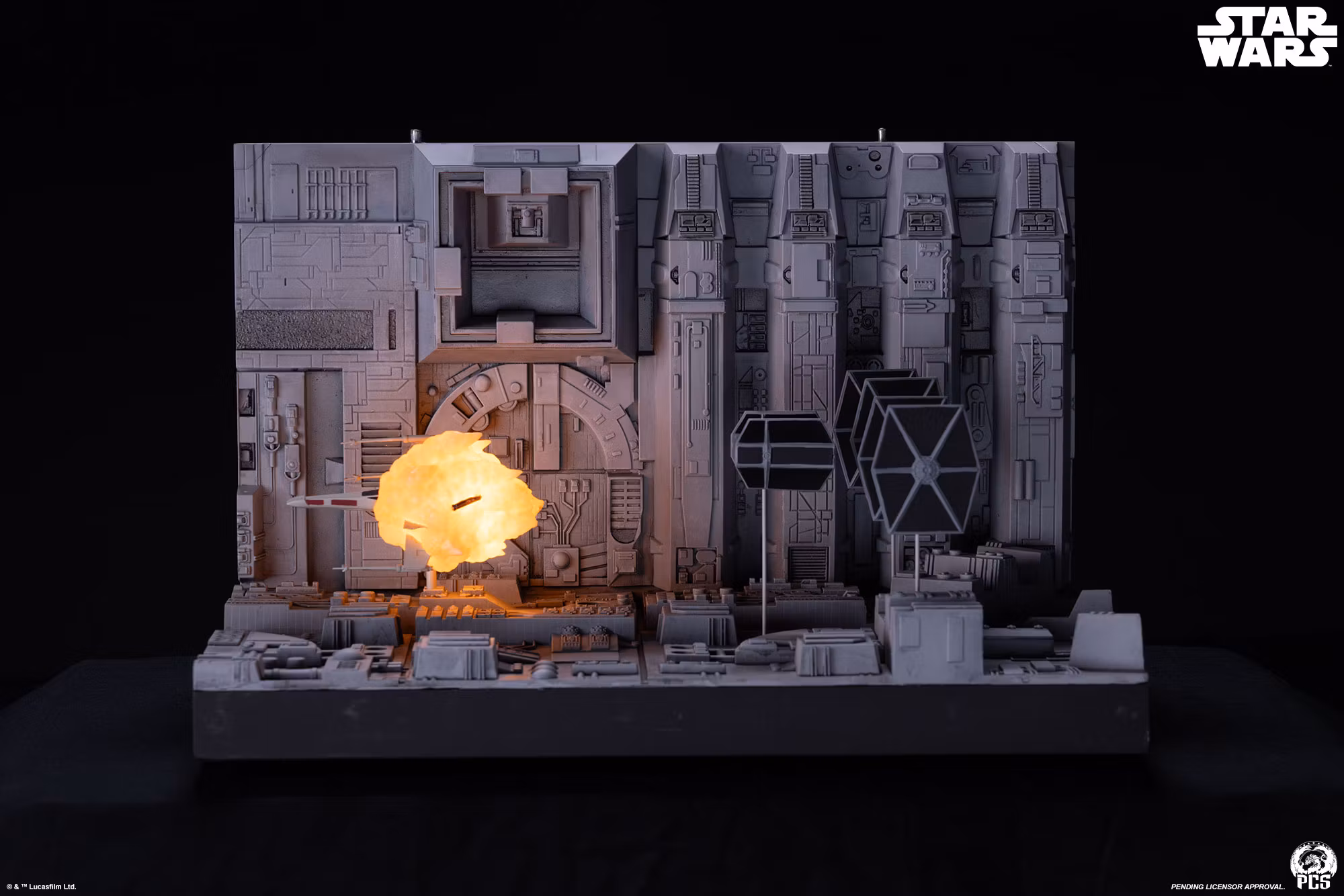 Star Wars: A New Hope Movie Moments Trench Run Diorama