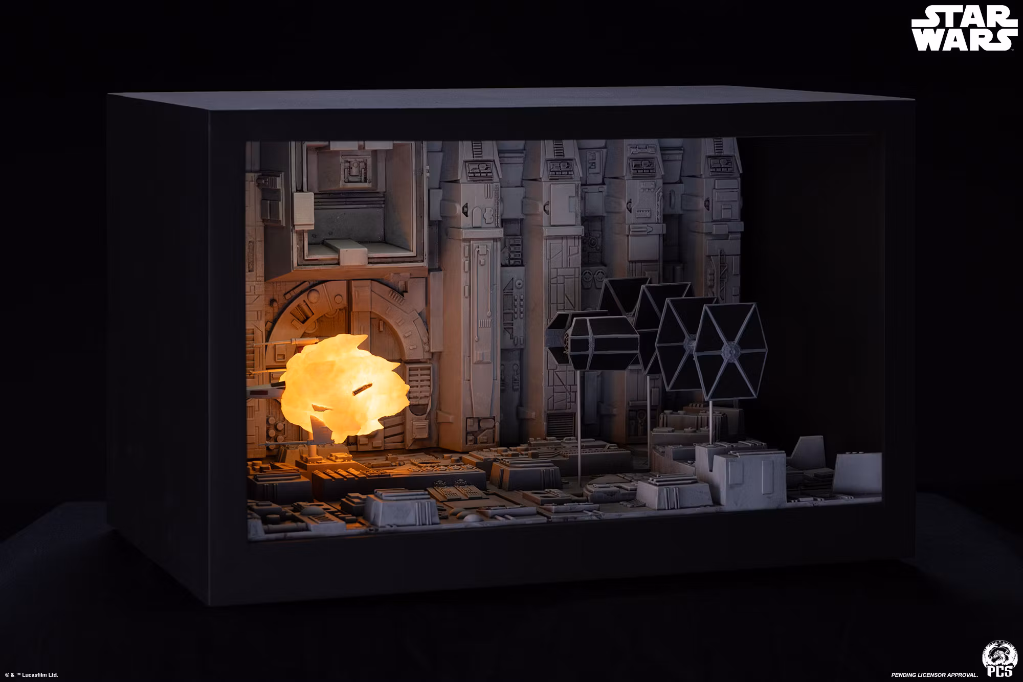 Star Wars: A New Hope Movie Moments Trench Run Diorama