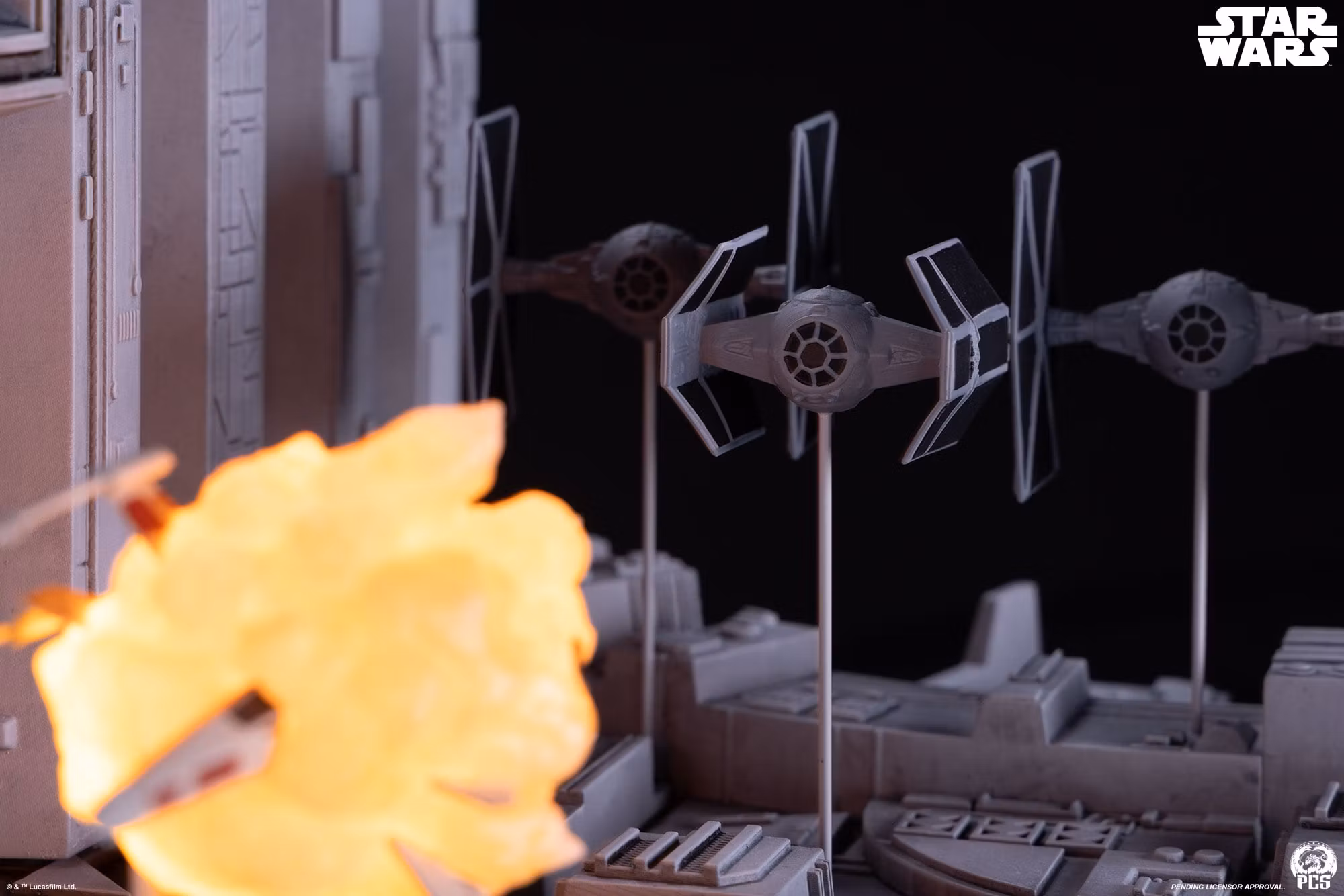 Star Wars: A New Hope Movie Moments Trench Run Diorama