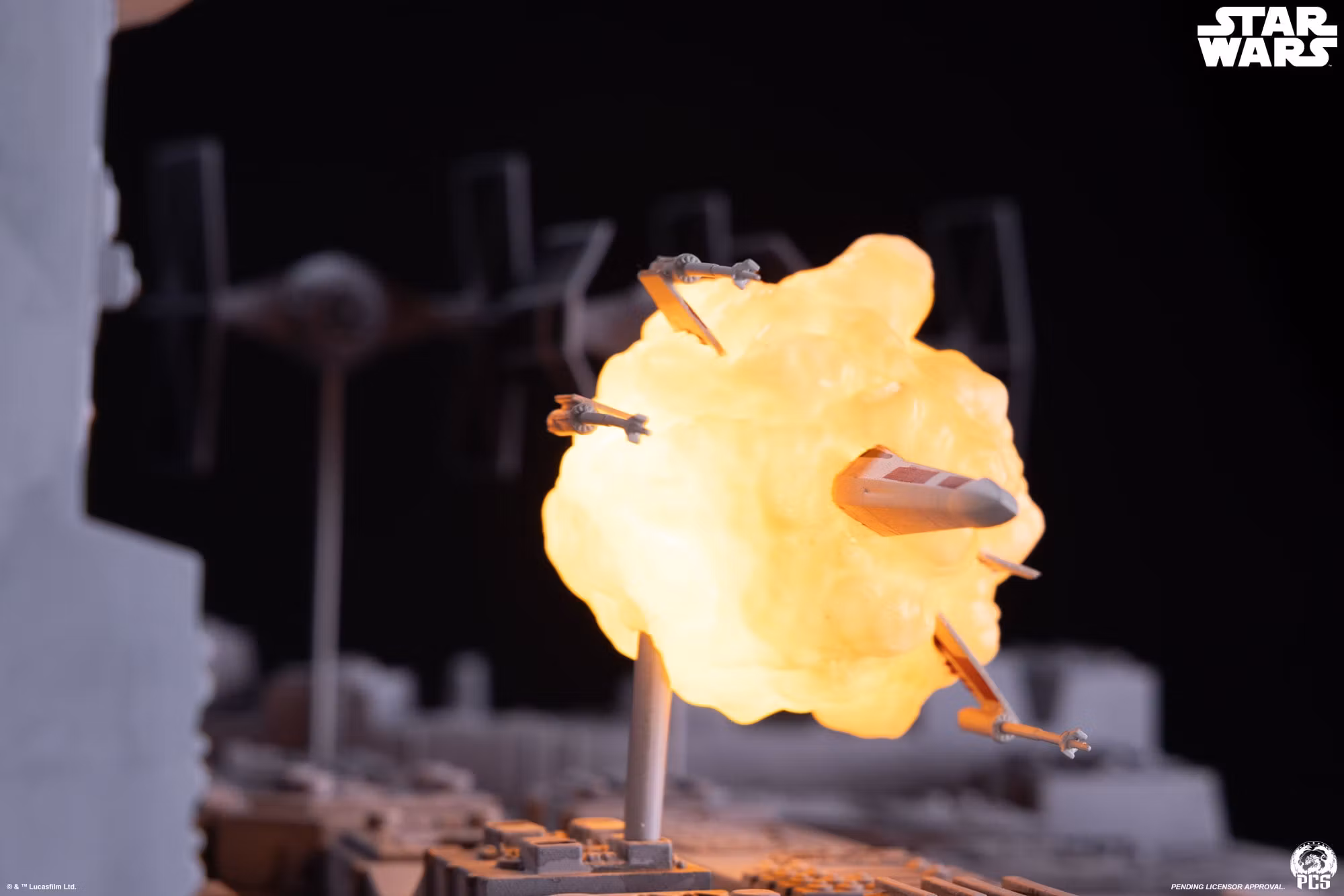 Star Wars: A New Hope Movie Moments Trench Run Diorama