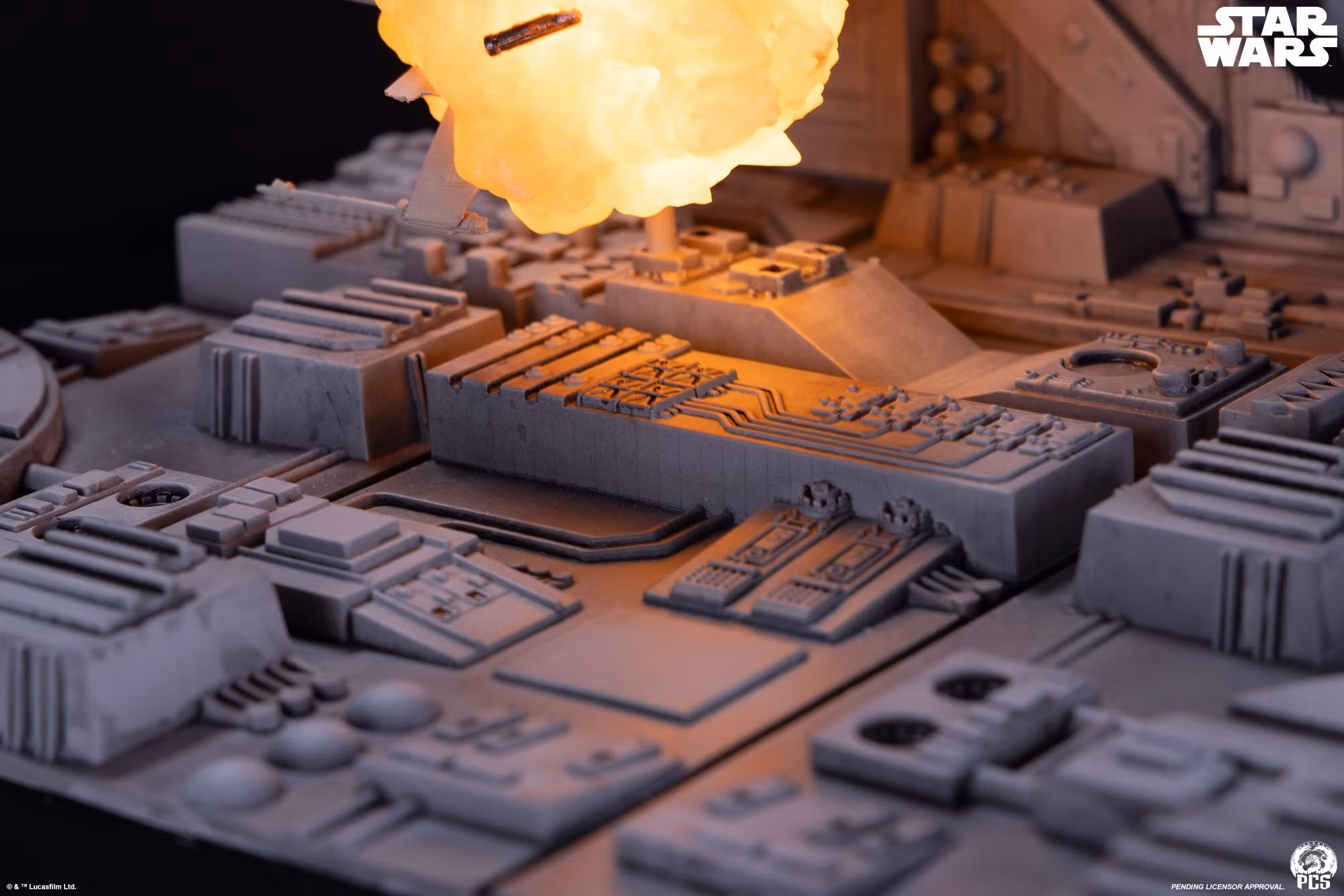 Star Wars: A New Hope Movie Moments Trench Run Diorama