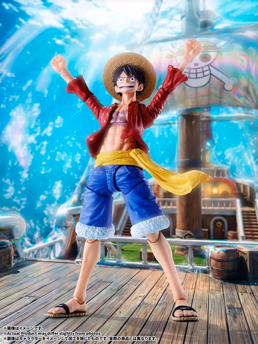 One Piece S.H.Figuarts Monkey D. Luffy (Two Years Later) Action Figure