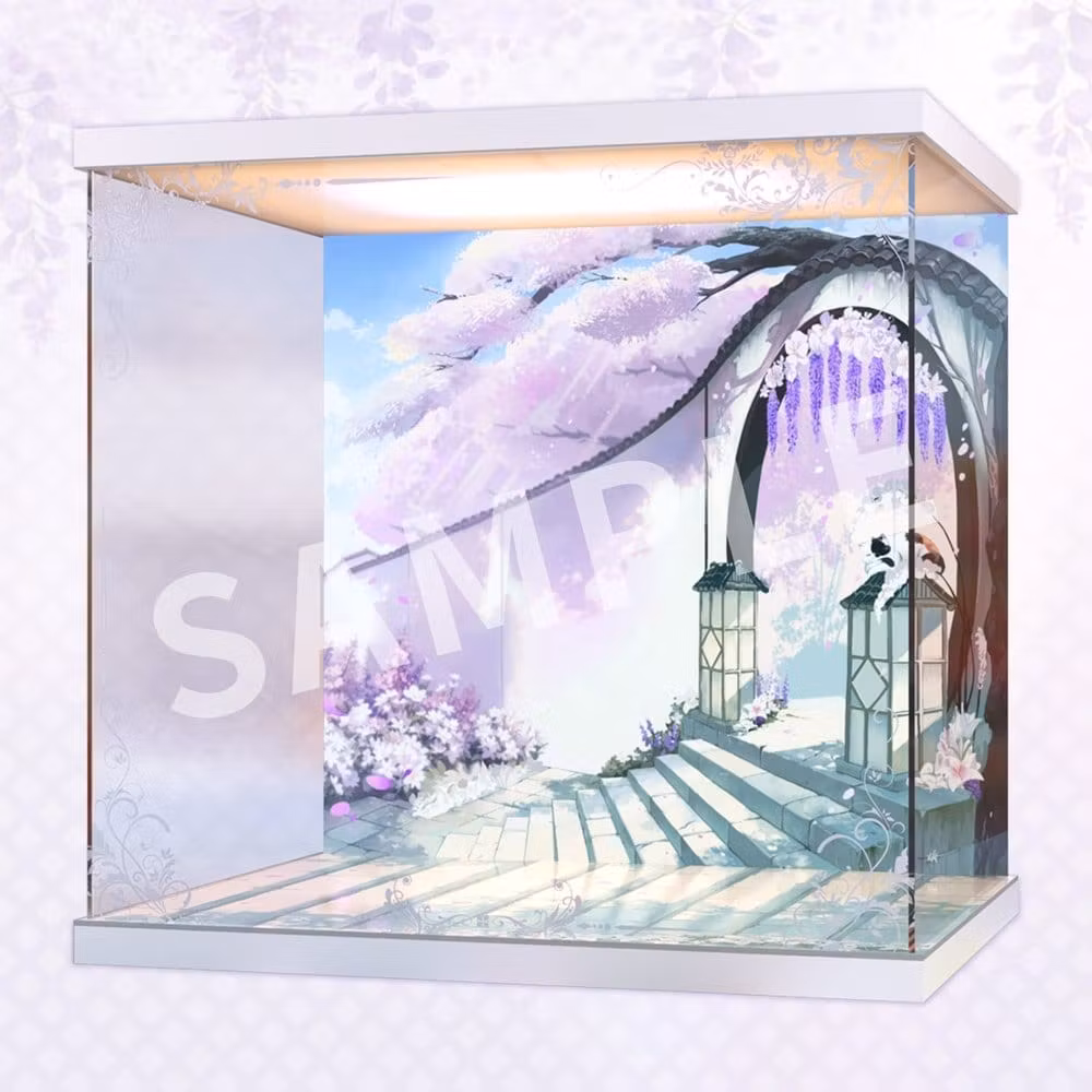 Azur Lane Acrylic LED Display Case for Musashi (Purest Wisteria Ver.)