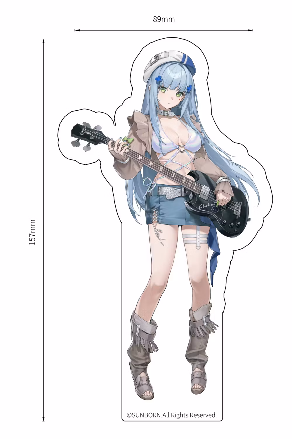 Girls' Frontline 2: Exilium Klukai (Heatwave Echo Ver.) 1/6 Scale Figure