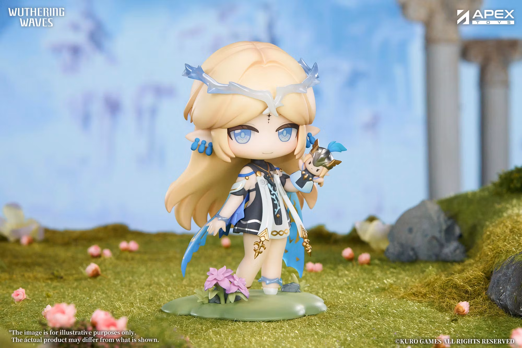 Wuthering Waves Trace Series Cartethyia Chibi Figure