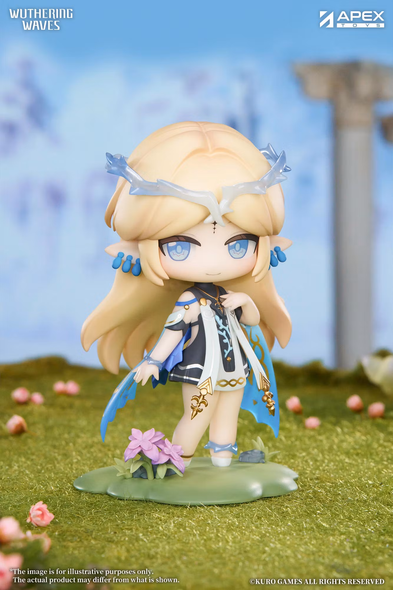 Wuthering Waves Trace Series Cartethyia Chibi Figure