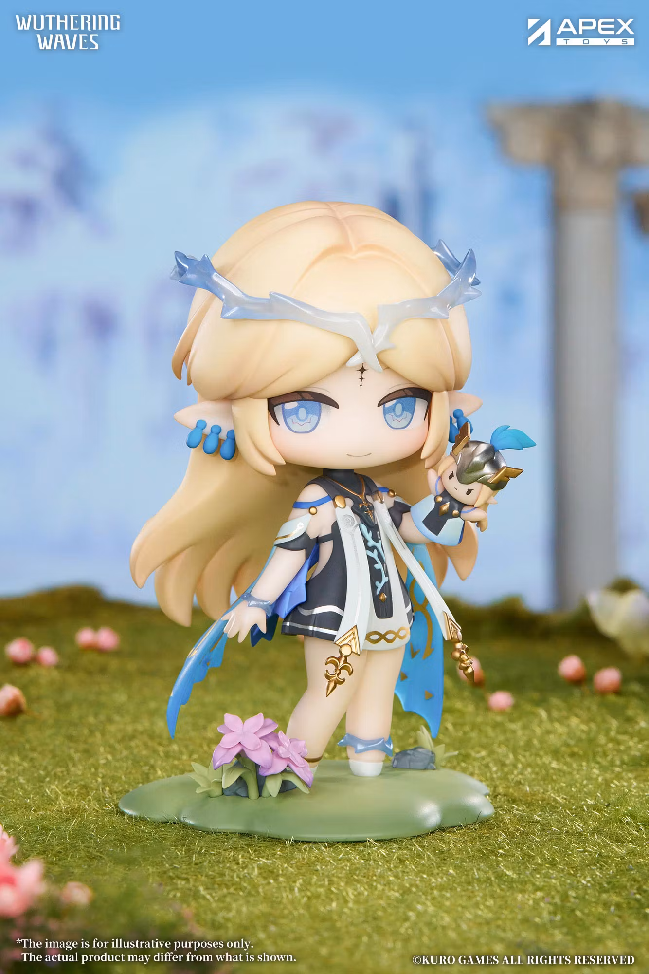 Wuthering Waves Trace Series Cartethyia Chibi Figure
