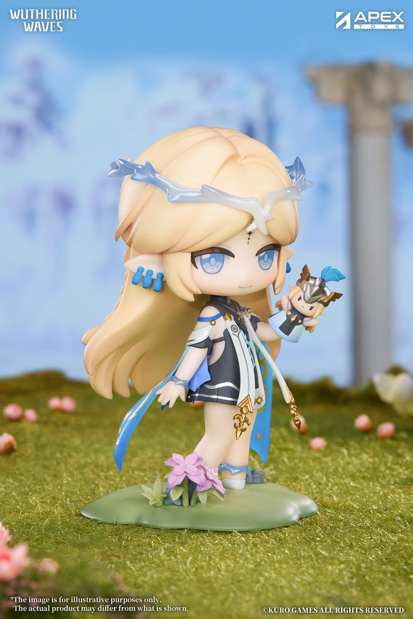 Wuthering Waves Trace Series Cartethyia Chibi Figure