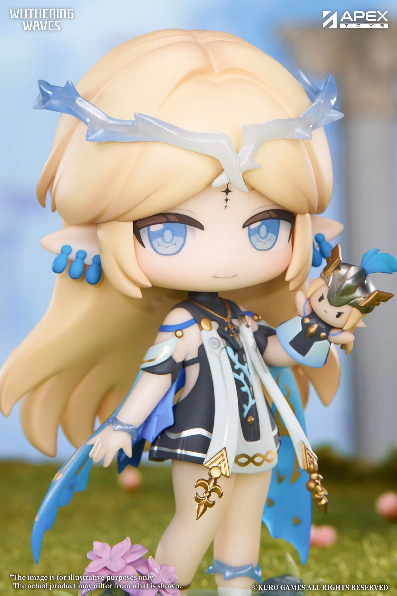 Wuthering Waves Trace Series Cartethyia Chibi Figure