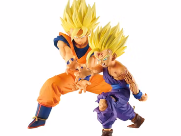 Dragon Ball Z Masterlise Plus Ichibansho Father-Son Kamehameha (Battle of Gods) Figure