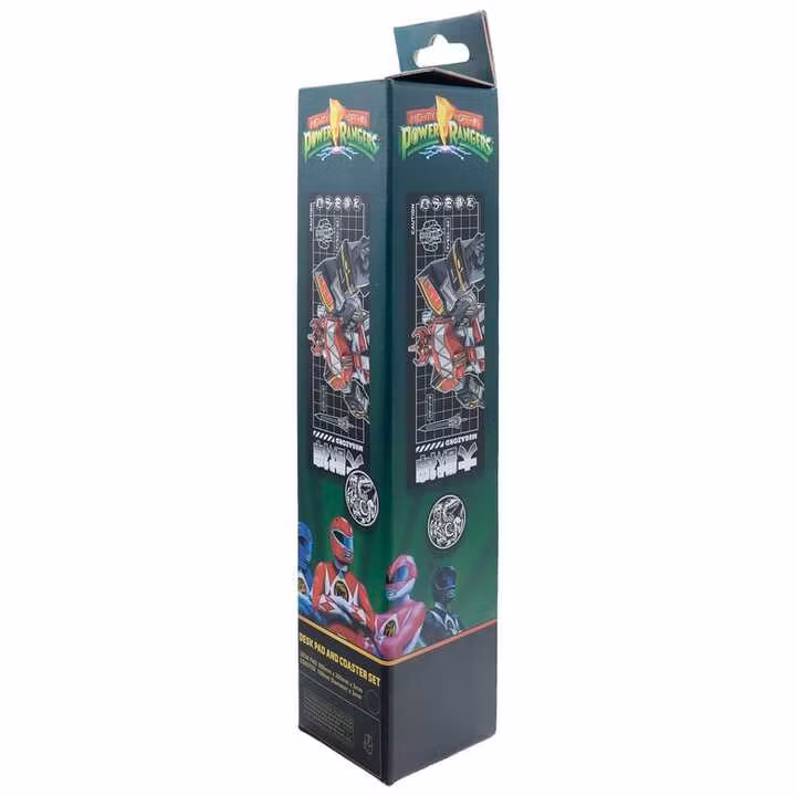 Power Rangers Desk Pad & Coaster Set