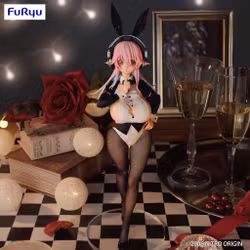 Nitroplus BiCute Bunnies Super Sonico (Newly Drawn Costume Tailcoat Ver.) Figure (Rerelease)