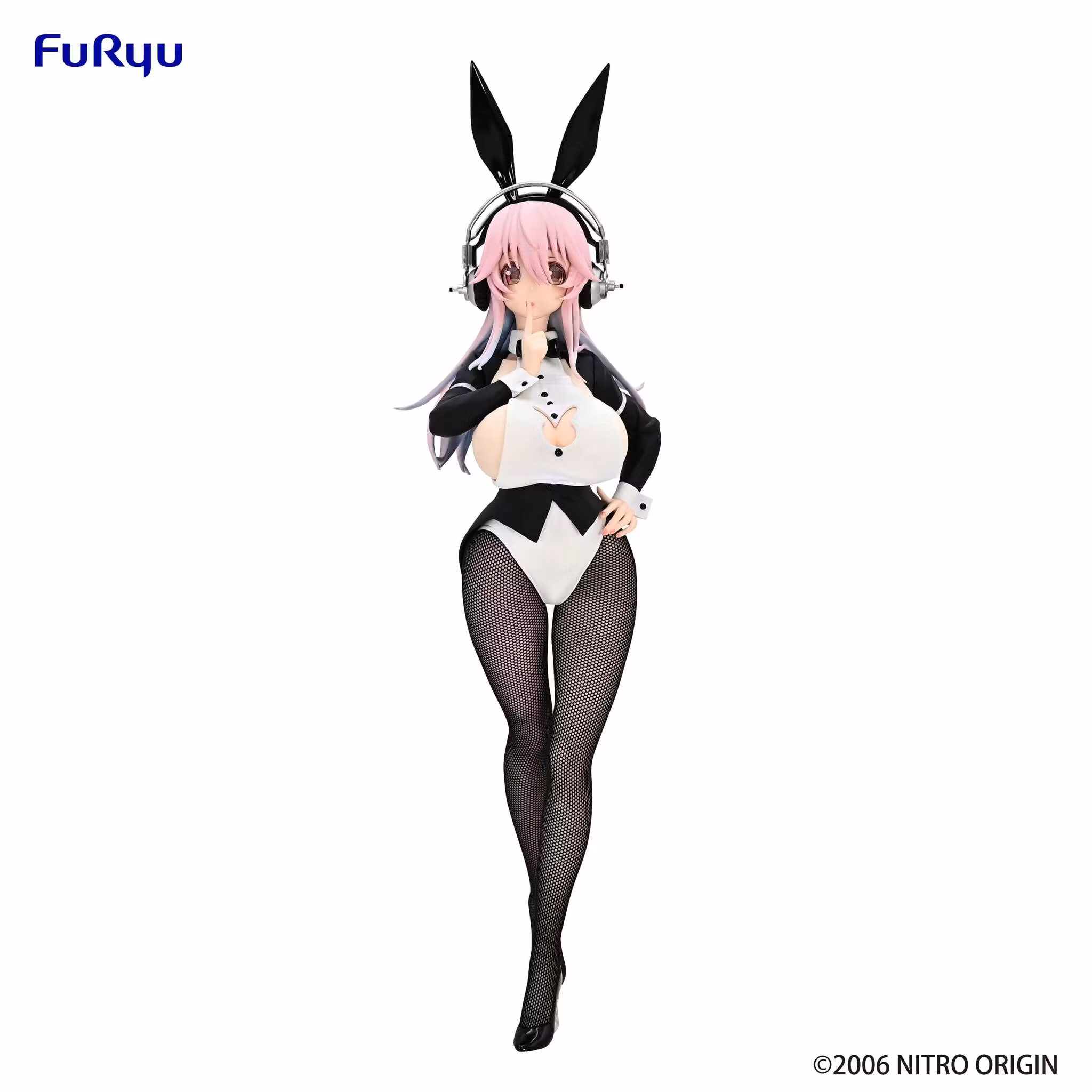 Nitroplus BiCute Bunnies Super Sonico (Newly Drawn Costume Tailcoat Ver.) Figure (Rerelease)