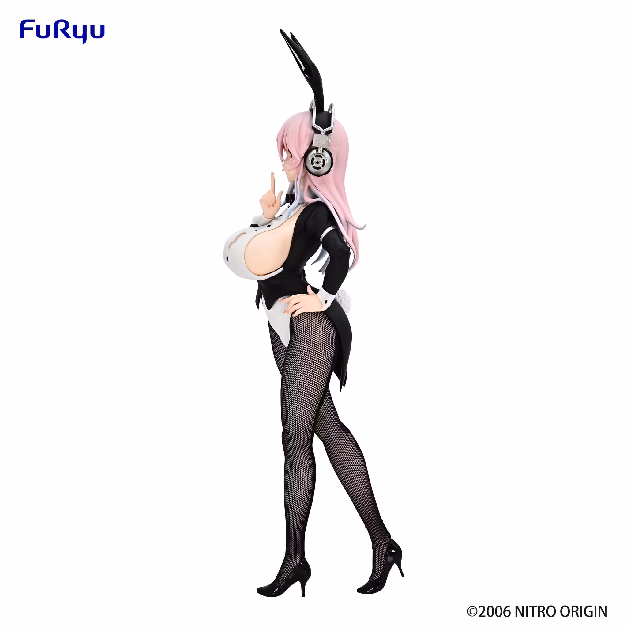 Nitroplus BiCute Bunnies Super Sonico (Newly Drawn Costume Tailcoat Ver.) Figure (Rerelease)